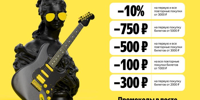 промокоды яндекс афиша от берикод на февраль 2026